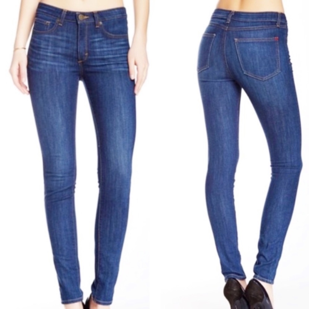 Spanx The Slim- X Skinny Blue Stretch Jeans Sz 27